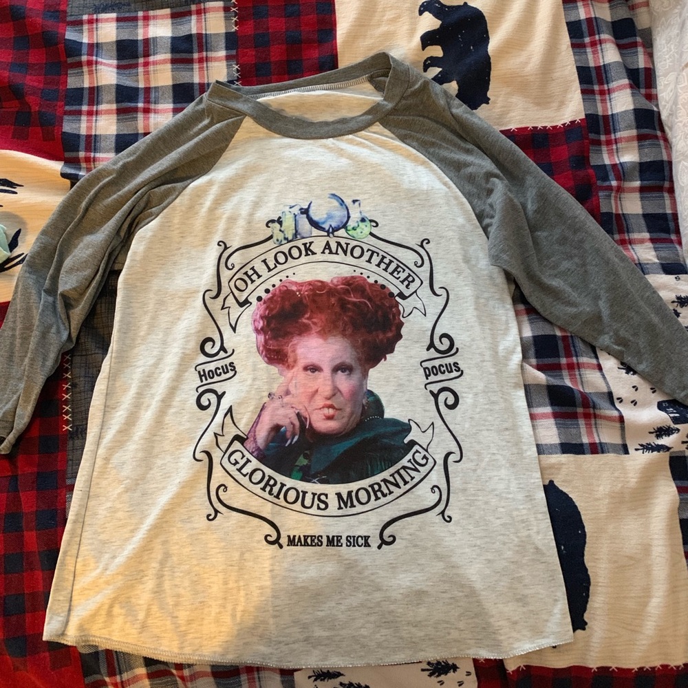 Hocus Pocus baseball t-shirt
